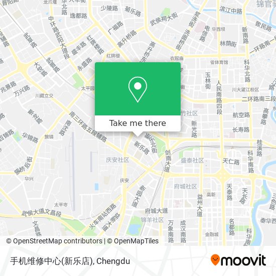 手机维修中心(新乐店) map