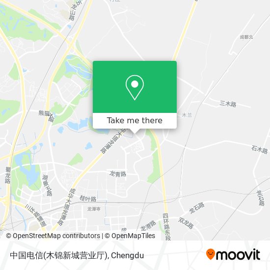中国电信(木锦新城营业厅) map