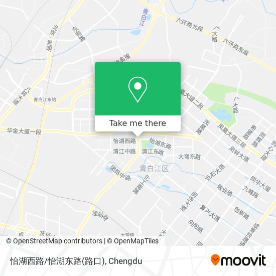 怡湖西路/怡湖东路(路口) map