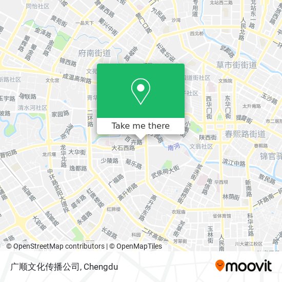 广顺文化传播公司 map