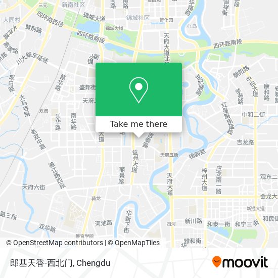 郎基天香-西北门 map