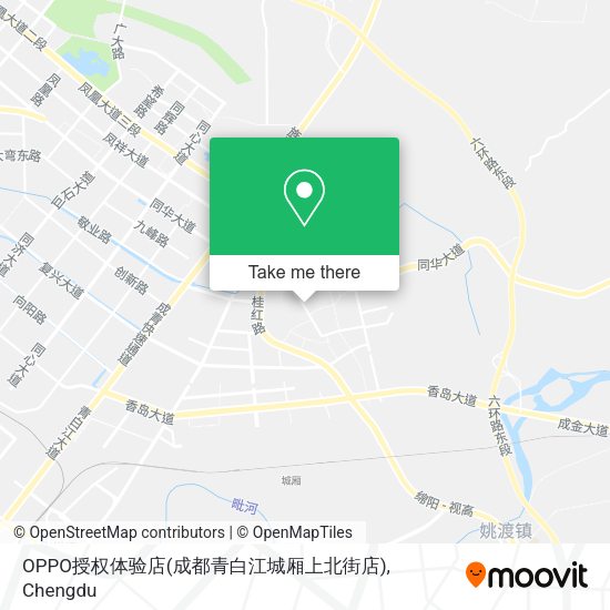 OPPO授权体验店(成都青白江城厢上北街店) map