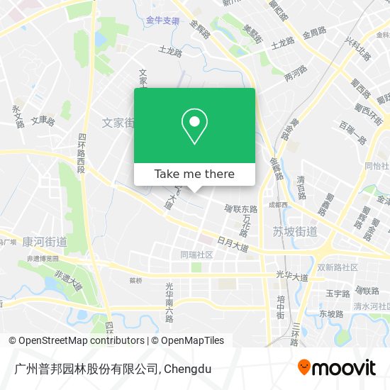 广州普邦园林股份有限公司 map