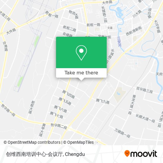 创维西南培训中心-会议厅 map