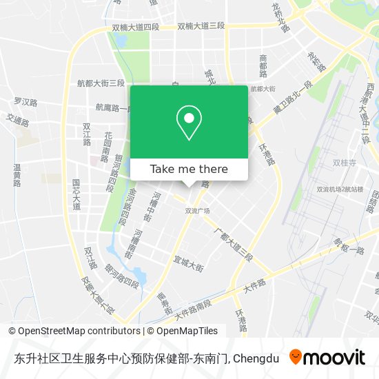 东升社区卫生服务中心预防保健部-东南门 map