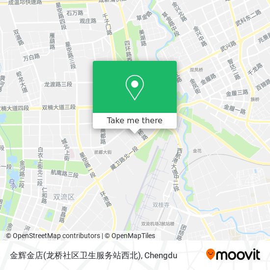 金辉金店(龙桥社区卫生服务站西北) map
