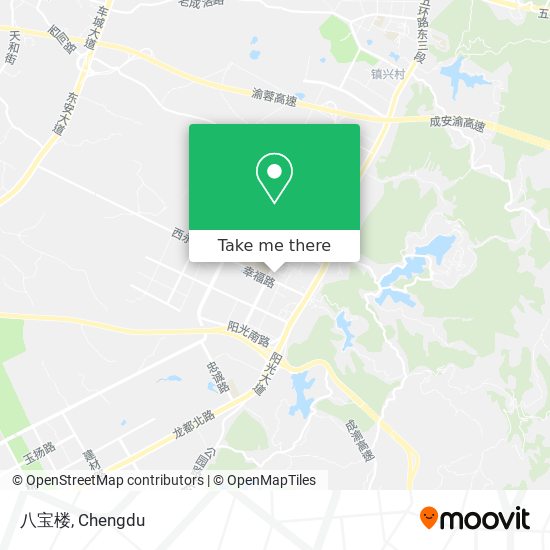 八宝楼 map