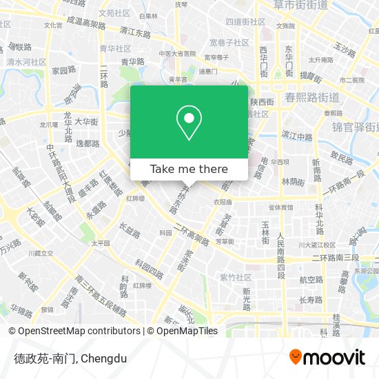 德政苑-南门 map