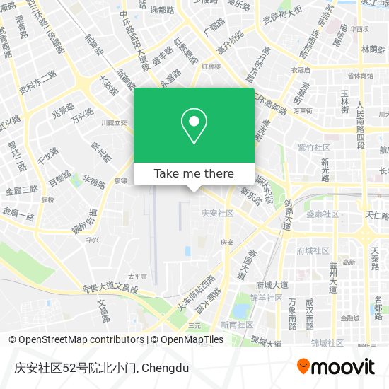 庆安社区52号院北小门 map