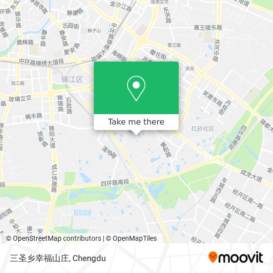 三圣乡幸福山庄 map