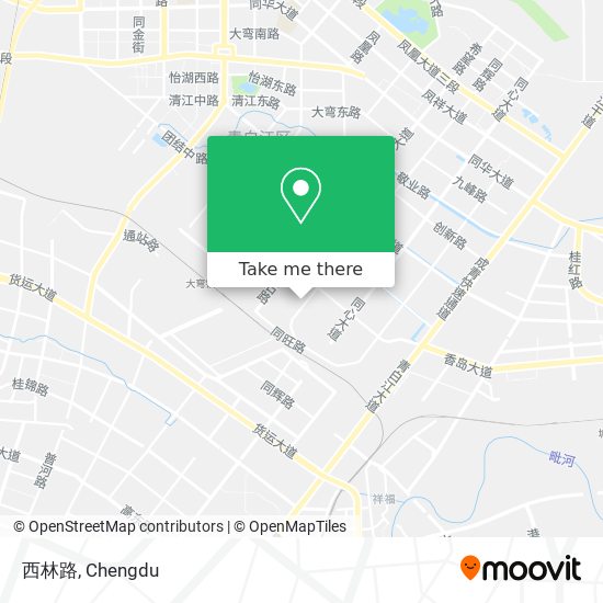 西林路 map