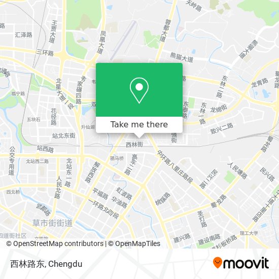 西林路东 map