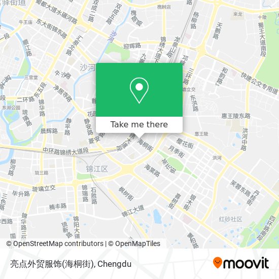 亮点外贸服饰(海桐街) map