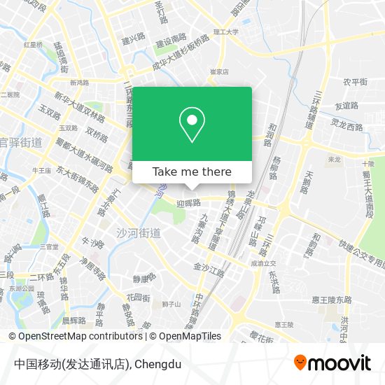 中国移动(发达通讯店) map