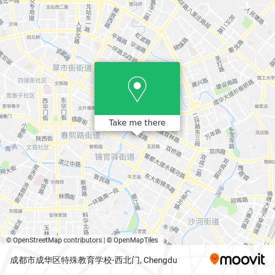 成都市成华区特殊教育学校-西北门 map