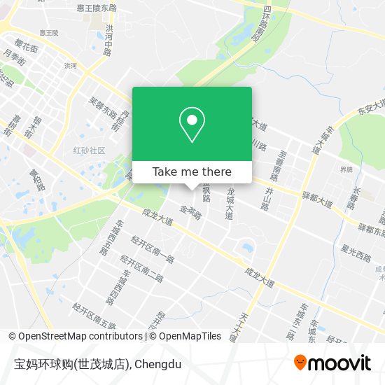 宝妈环球购(世茂城店) map