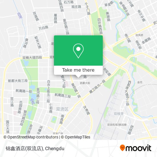 锦鑫酒店(双流店) map