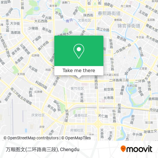 万顺图文(二环路南三段) map