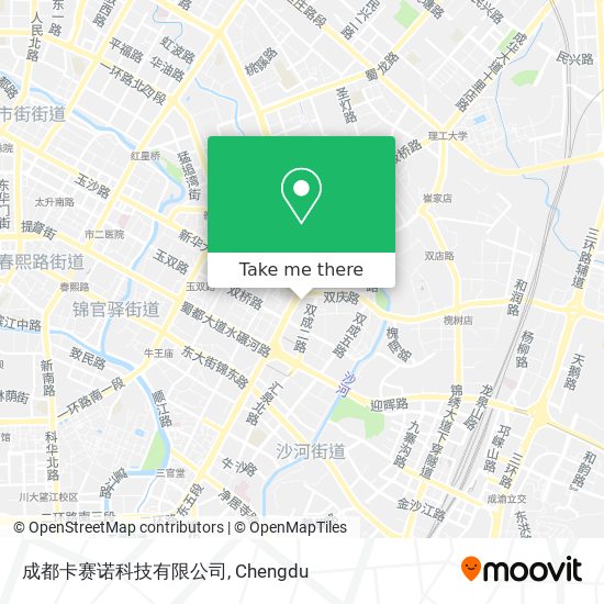 成都卡赛诺科技有限公司 map