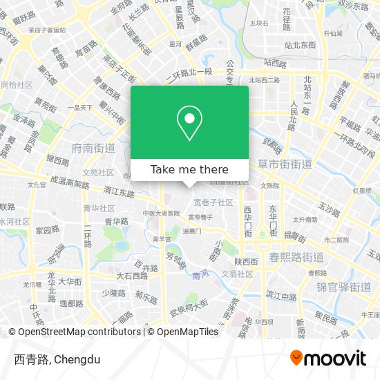西青路 map