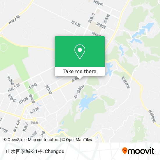 山水四季城-31栋 map