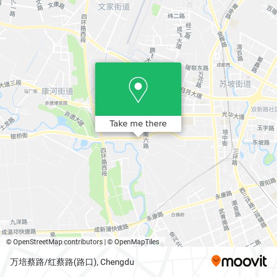 万培蔡路/红蔡路(路口) map
