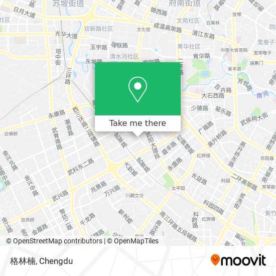 格林楠 map