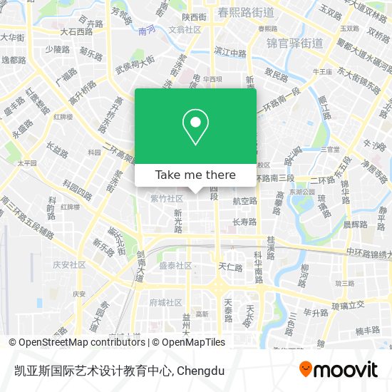 凯亚斯国际艺术设计教育中心 map