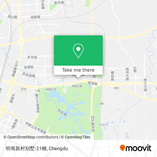 明蜀新村别墅-21幢 map