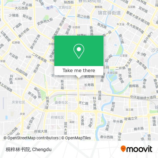 桐梓林书院 map