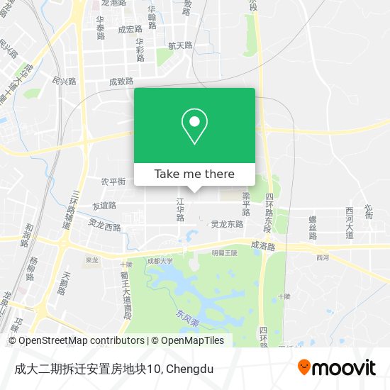 成大二期拆迁安置房地块10 map