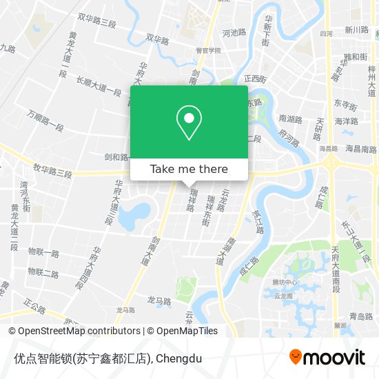 优点智能锁(苏宁鑫都汇店) map