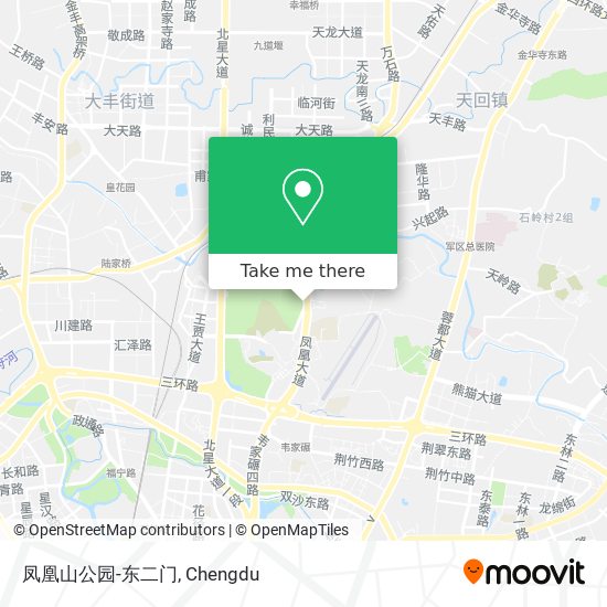凤凰山公园-东二门 map
