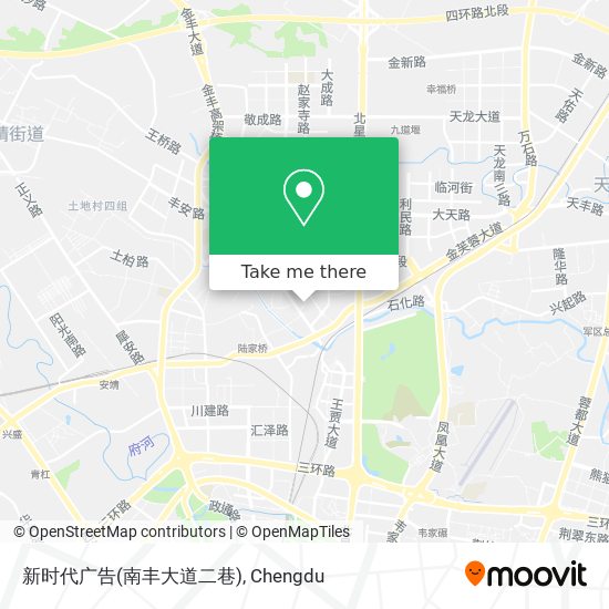 新时代广告(南丰大道二巷) map