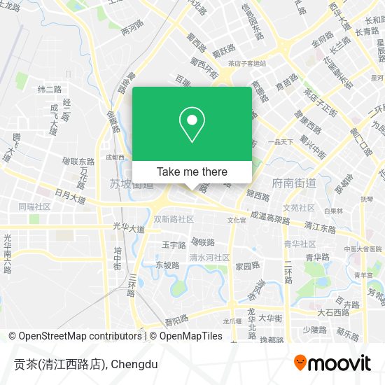 贡茶(清江西路店) map