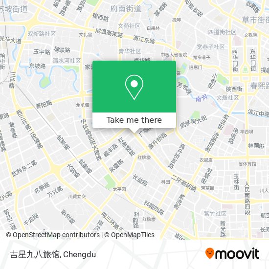 吉星九八旅馆 map