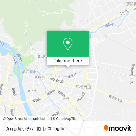 顶新新建小学(西北门) map