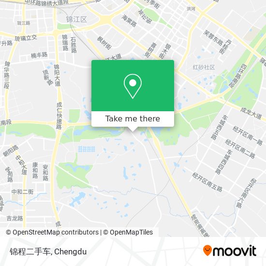 锦程二手车 map