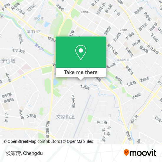 侯家湾 map