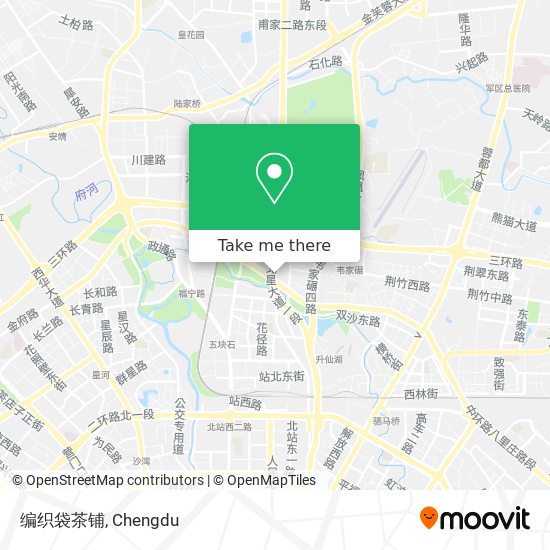 编织袋茶铺 map