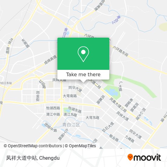 凤祥大道中站 map