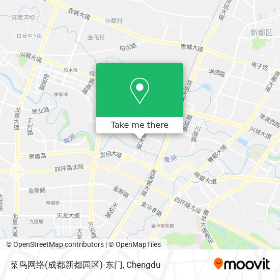 菜鸟网络(成都新都园区)-东门 map