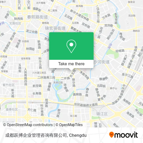 成都跃搏企业管理咨询有限公司 map