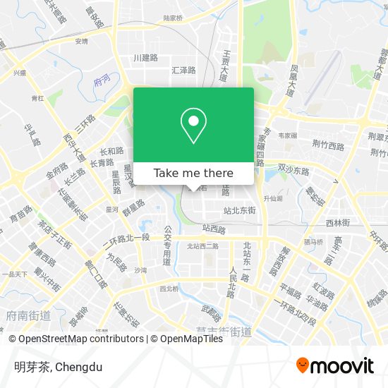 明芽茶 map