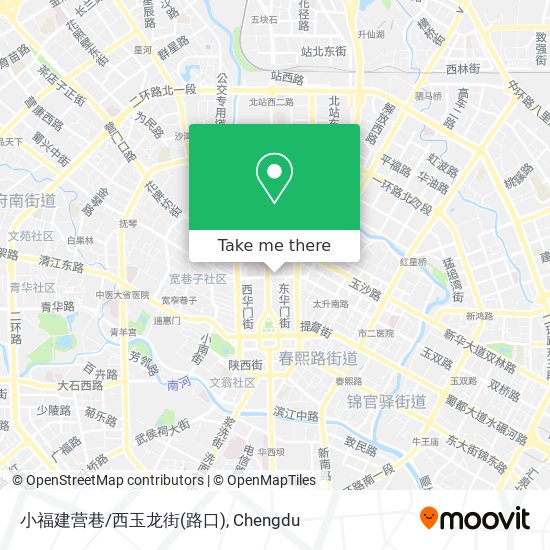 小福建营巷/西玉龙街(路口) map