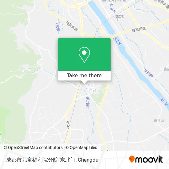 成都市儿童福利院分院-东北门 map