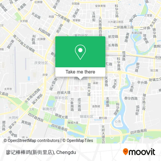 廖记棒棒鸡(新街里店) map