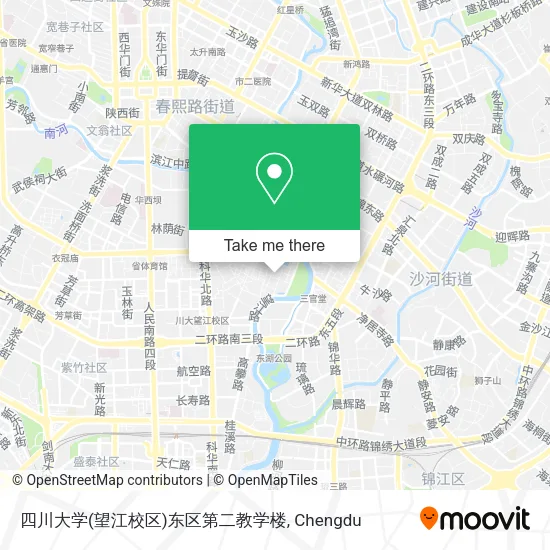 四川大学(望江校区)东区第二教学楼 map