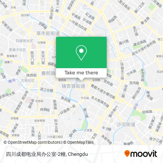 四川成都电业局办公室-2幢 map