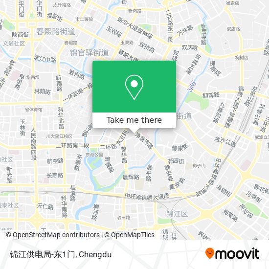 锦江供电局-东1门 map